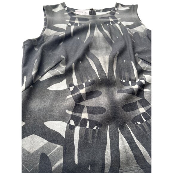 Akris Punto Womens Size US 10 Medium to LArge sleeveless Black gray Top - Picture 12 of 14